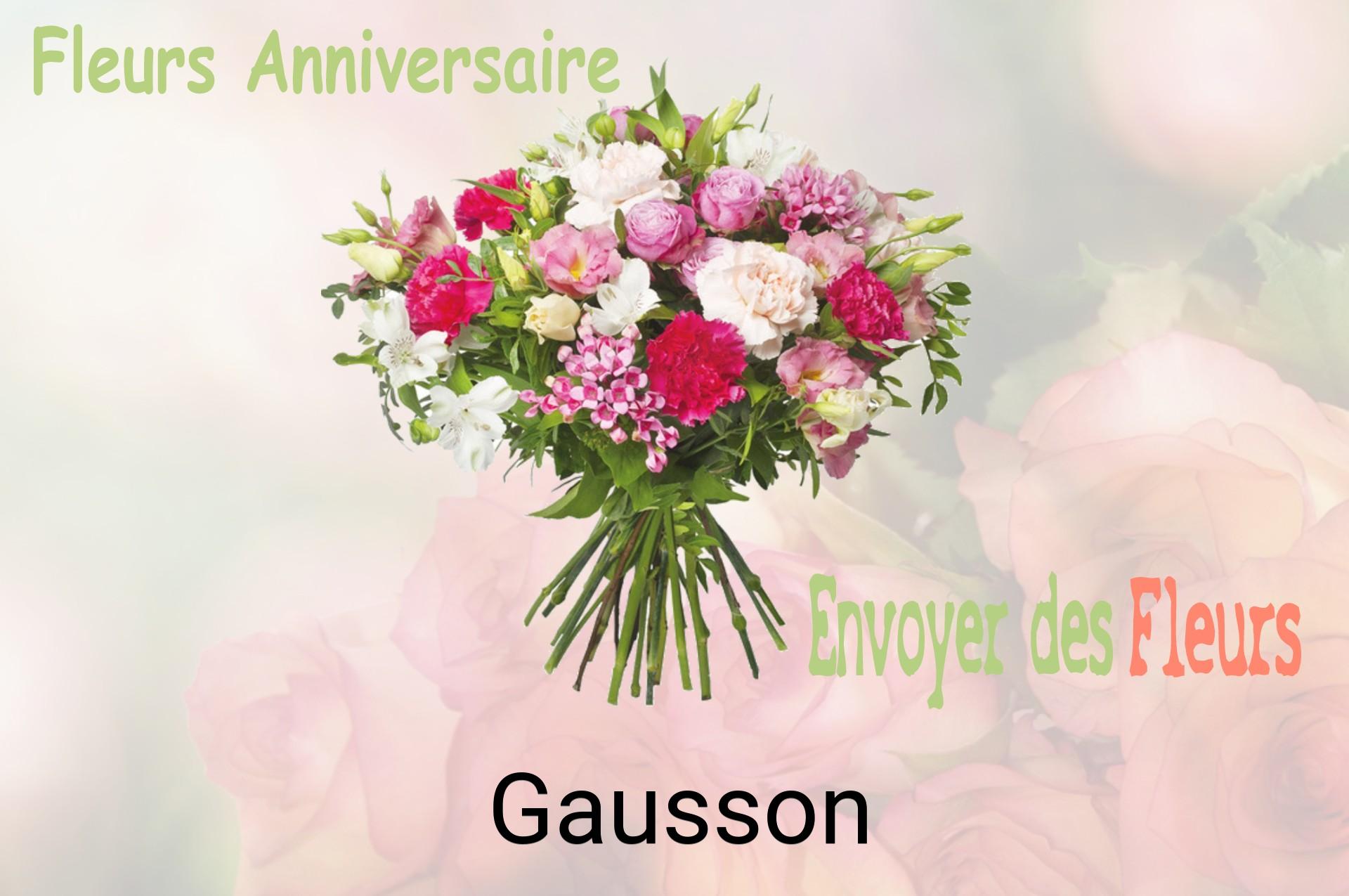 Bouquet de fleurs d’anniversaire livré à Gausson